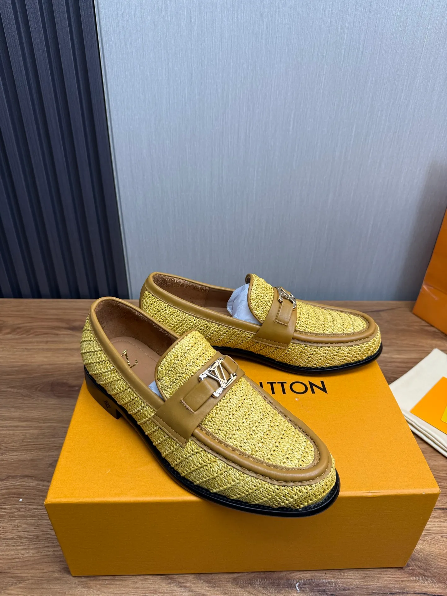 Factory 680💰 LV. Men's business casual leather shoes, all made of imported original brand leather, just to create a more comfortable wearing experience, original non-slip and wear-resistant outsole ✔️16-45 (38.45 non-returnable)